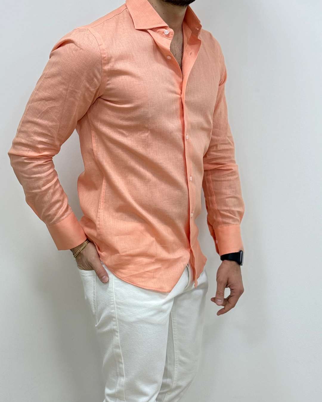 Camisa de Lino para Hombre®