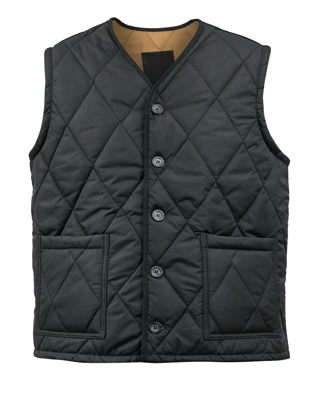 Chaleco para Hombre de Algodón Negro®