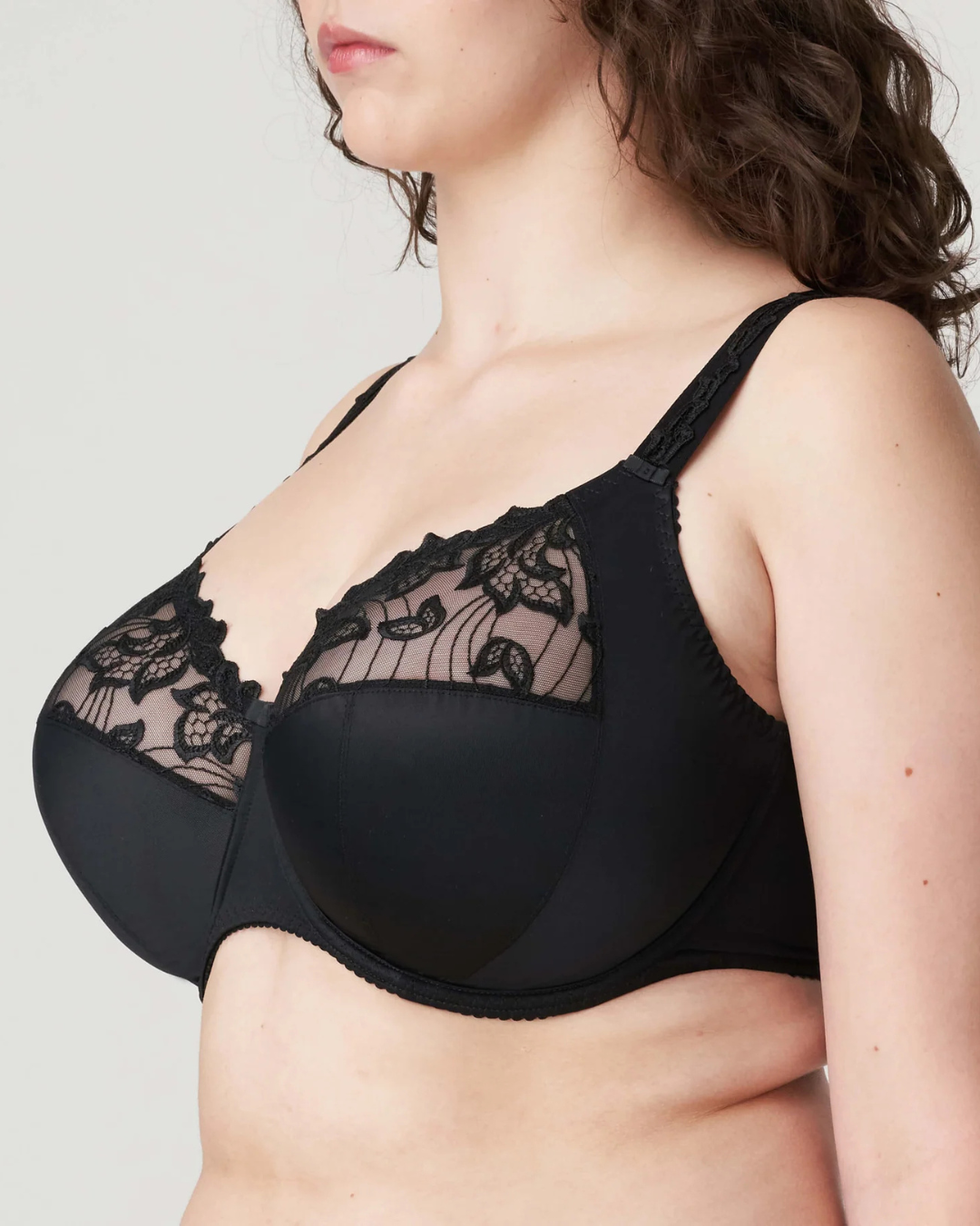 Sujetador de encaje de alta sujeción con transparencia y sujeción reforzada (OFERTA 2X1)