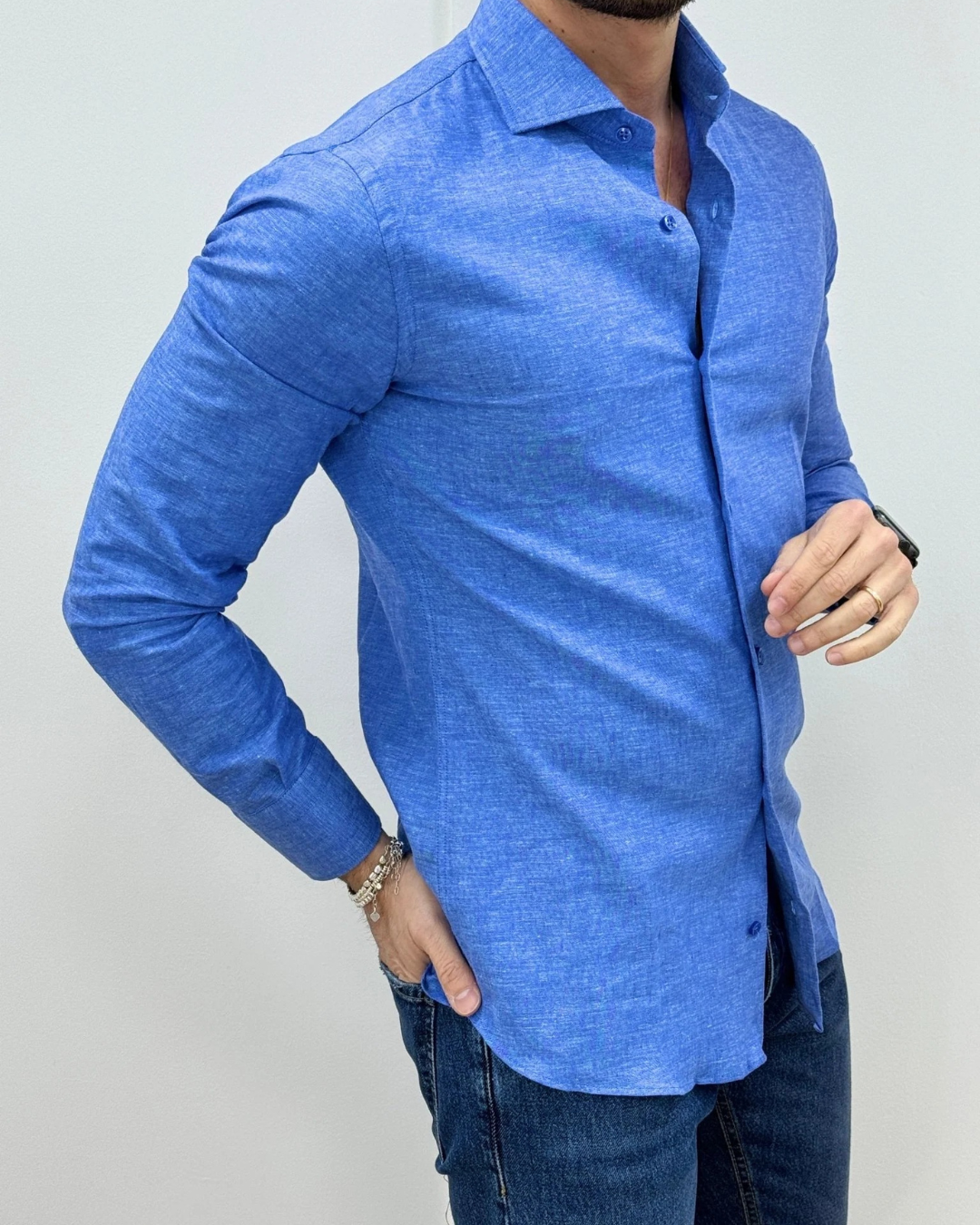 Camisa de Lino para Hombre®