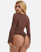 Body moldeador de manga larga para mujer®