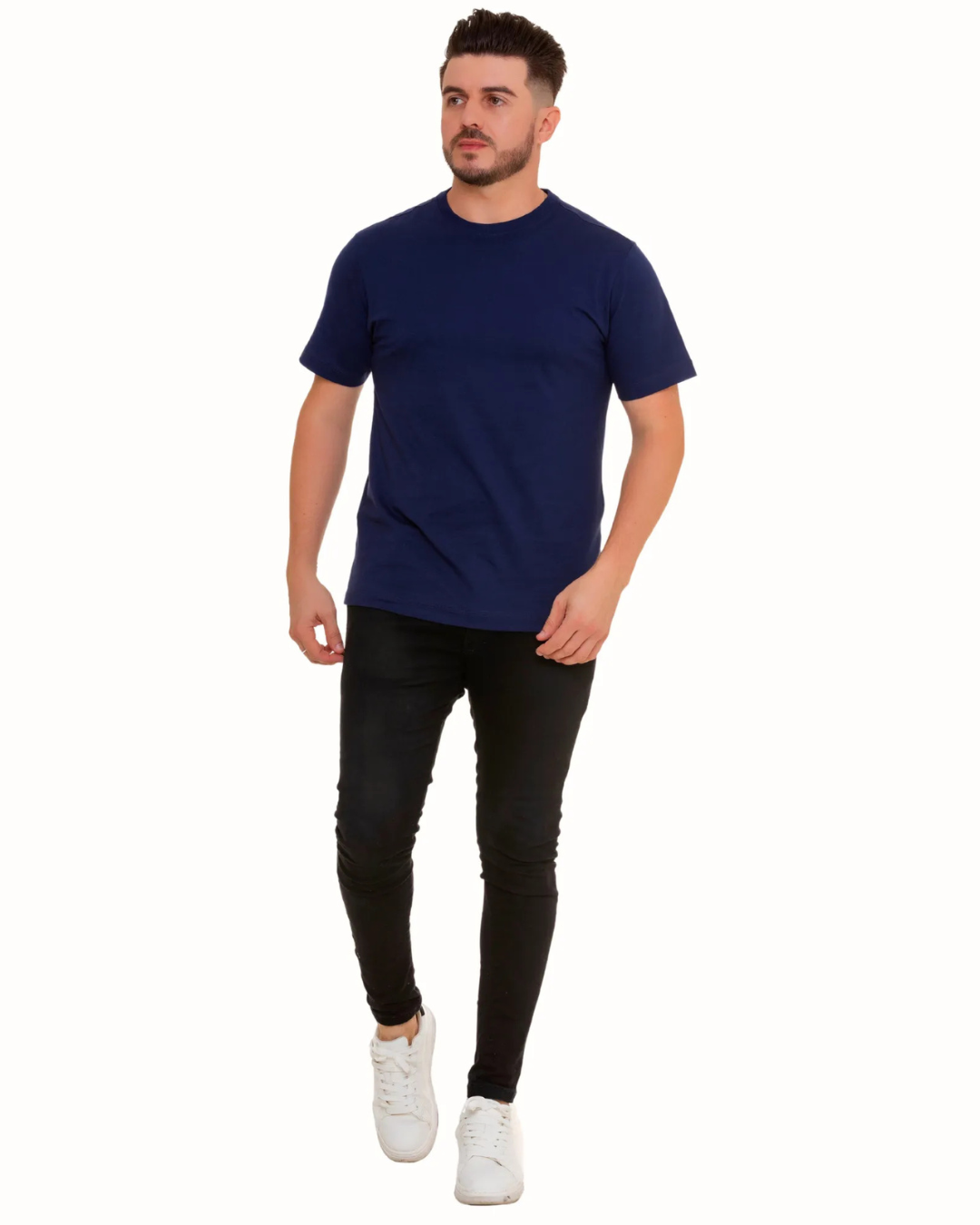 Camiseta Básica de Tejido ligero para Hombre