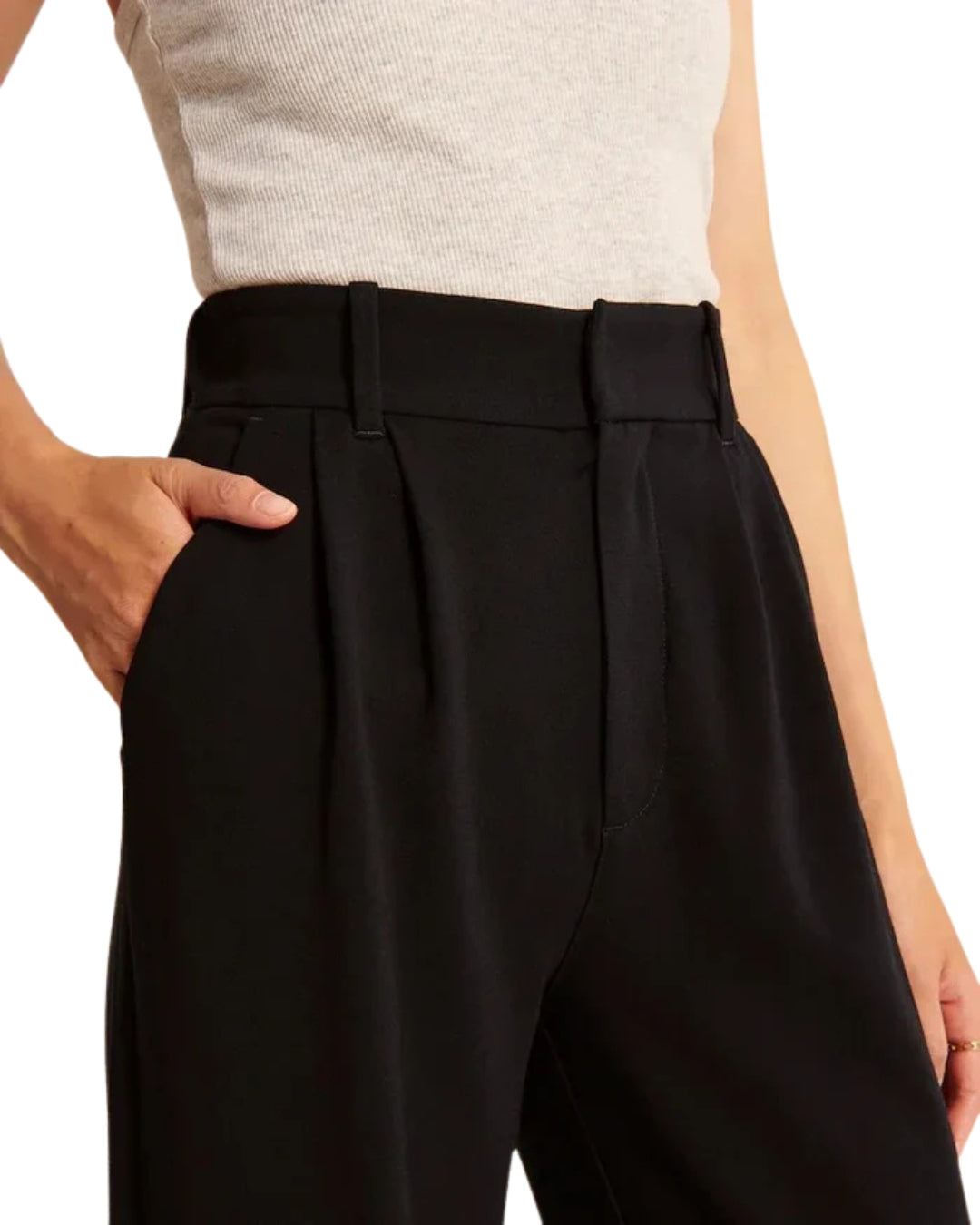 Pantalones Clásicos de Pierna Ancha para Mujer®