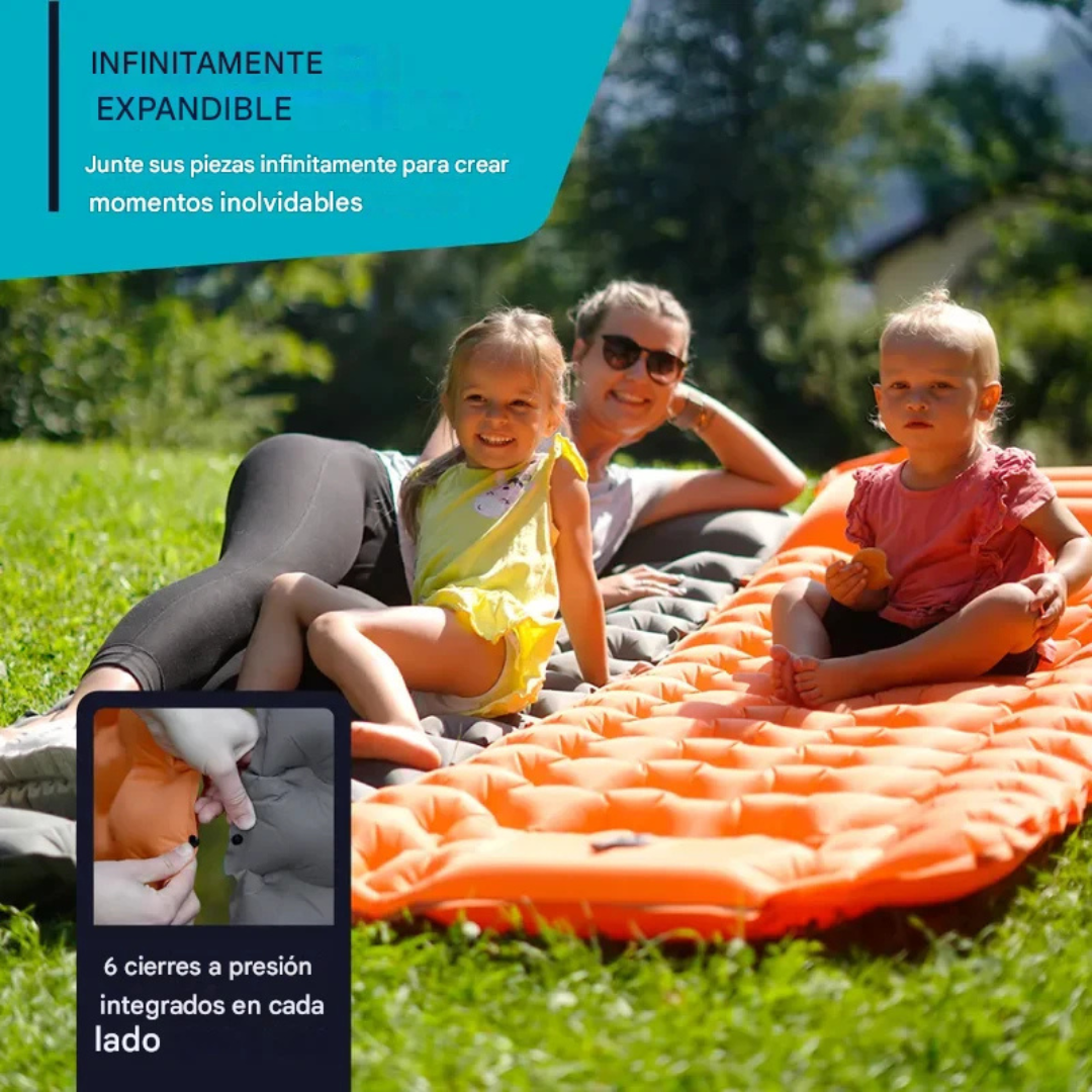 Colchoneta para dormir ultraligera y compacta