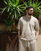 Conjunto Casual con Camiseta Manga Corta y Short para Hombre