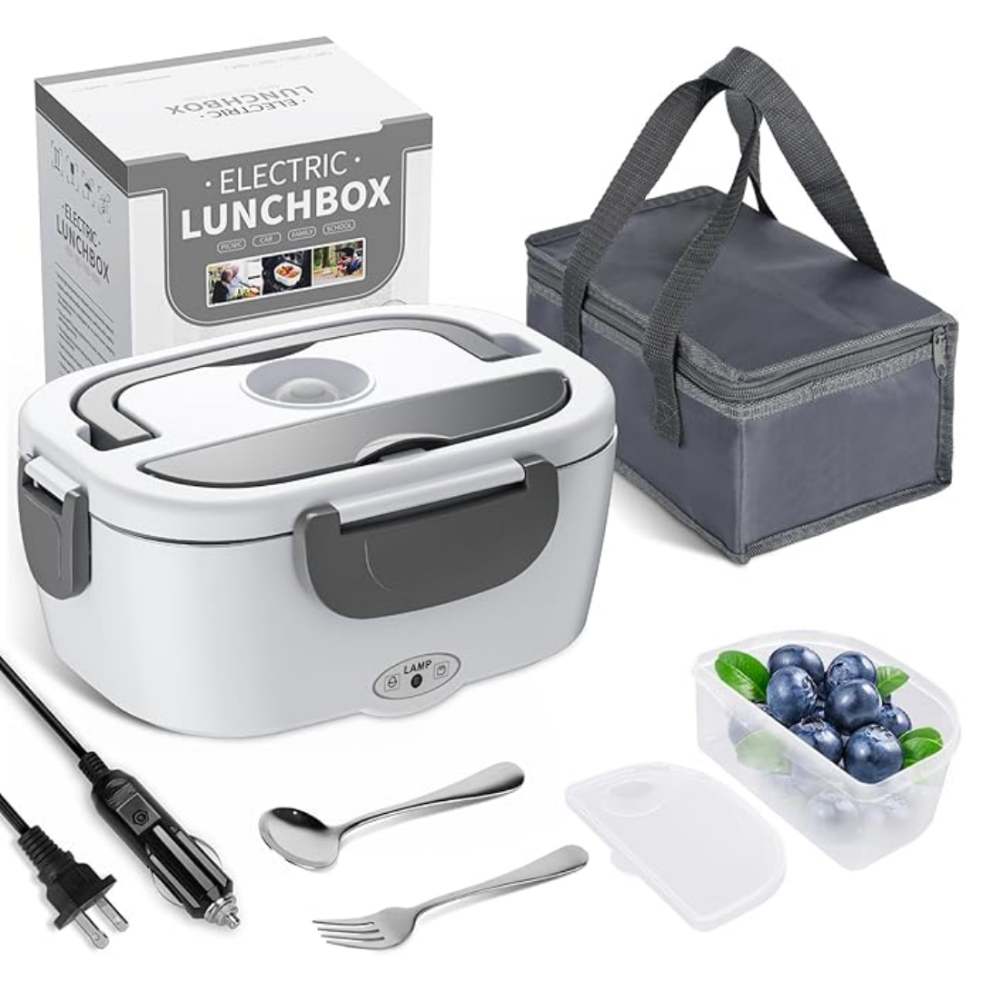 Lonchera Eléctrica Portátil Calienta tu Comida en Cualquier Lugar