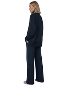 Conjunto de Dos Piezas Sudadera Suelta y Pantalón de Pierna Ancha Para Mujer