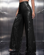 Pantalones Elásticos con Lentejuelas para Mujer®