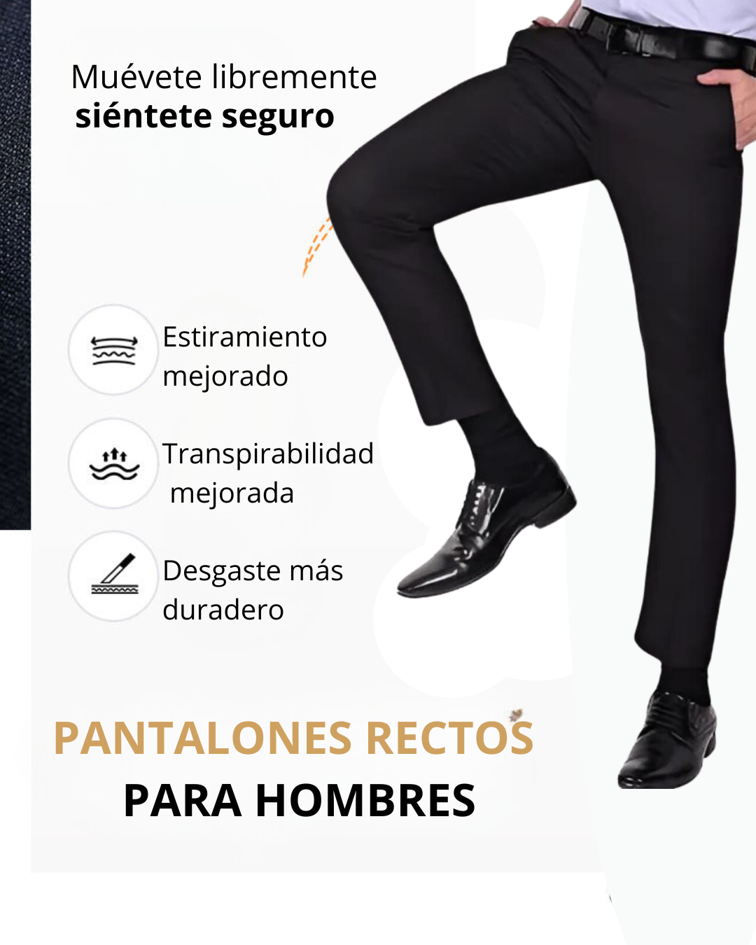 Pantalón Clásico Formal para Hombres
