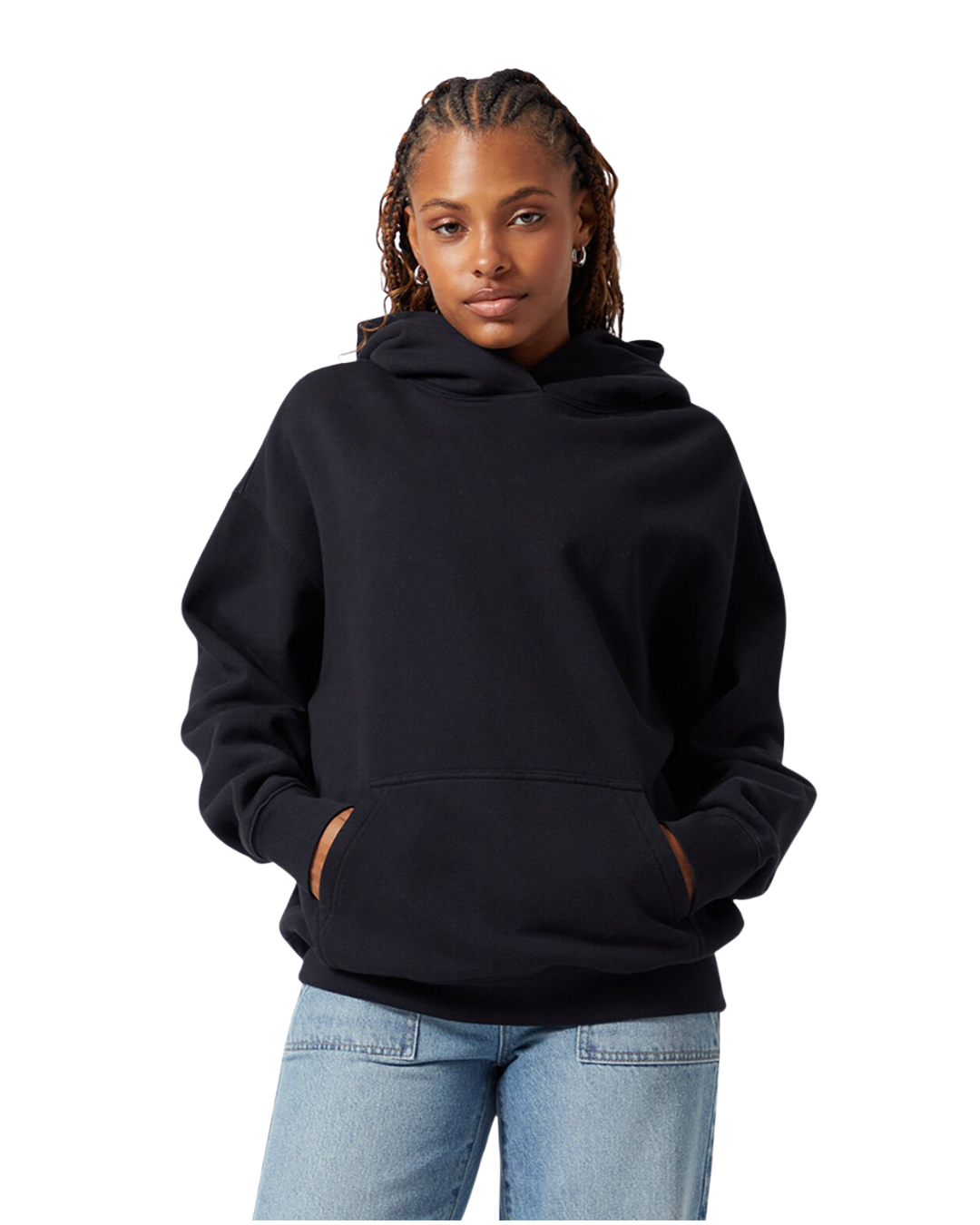 Sudadera con Capucha y Bolsillo Delantero para Mujer®