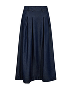 Falda Plizada de Mezclilla