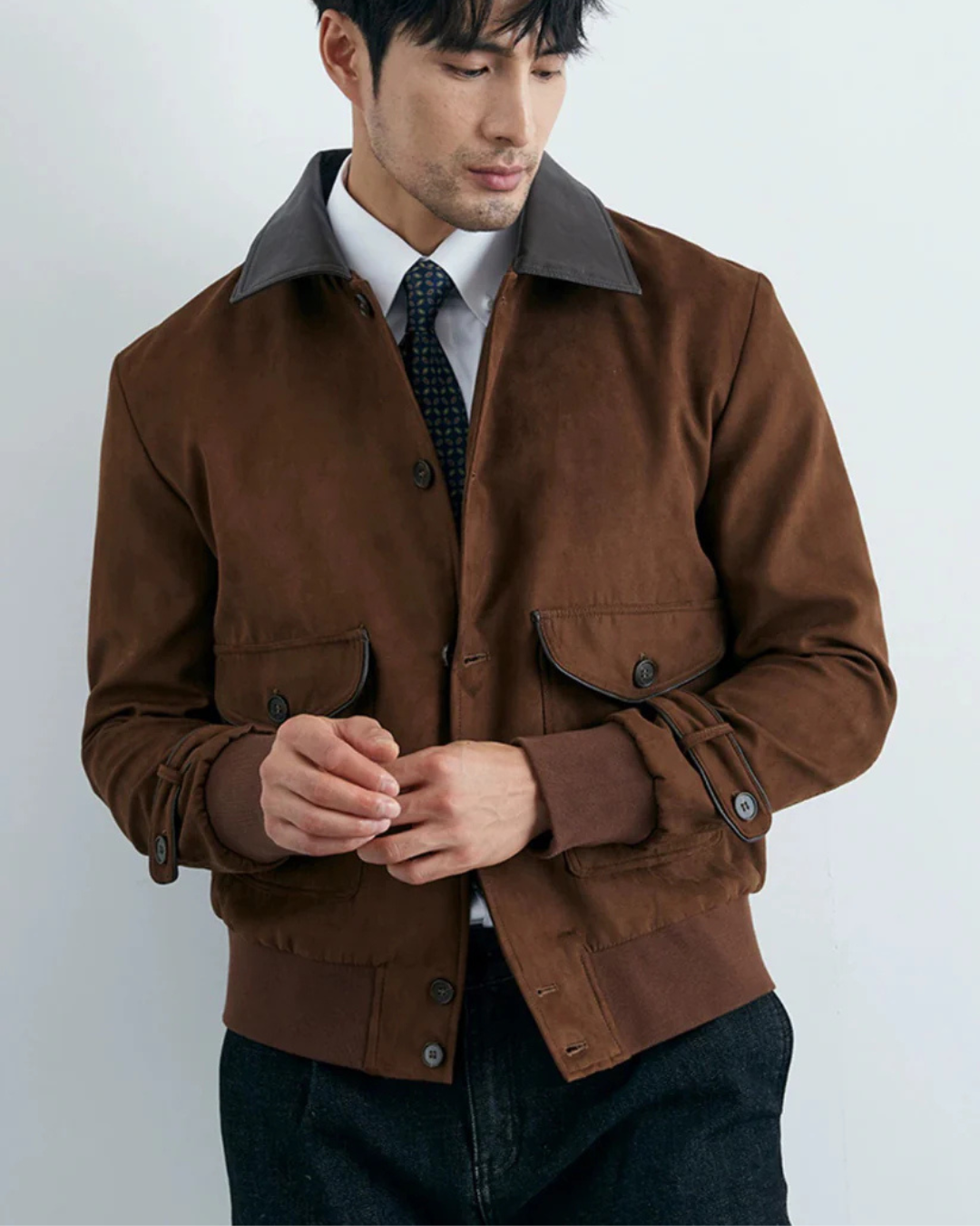 Chaqueta para hombre casual y elegante con diseño clasico