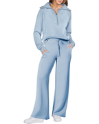 Conjunto de entrenamiento oversize de 2 piezas para mujer