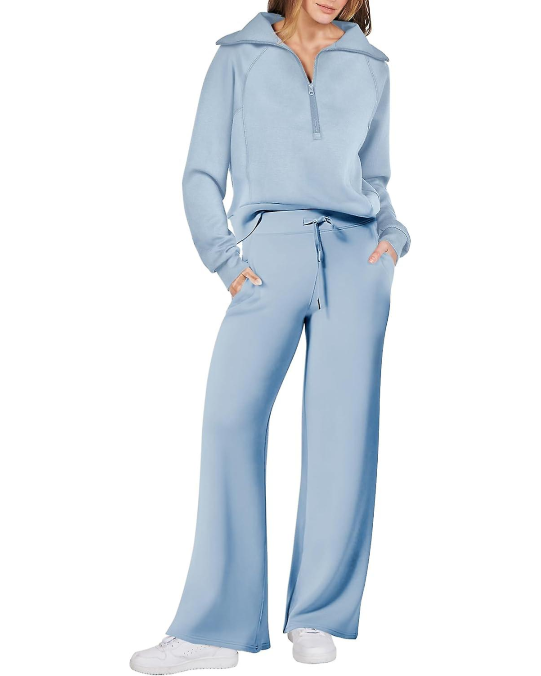 Conjunto de entrenamiento oversize de 2 piezas para mujer