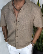 Camisa de manga corta para hombre