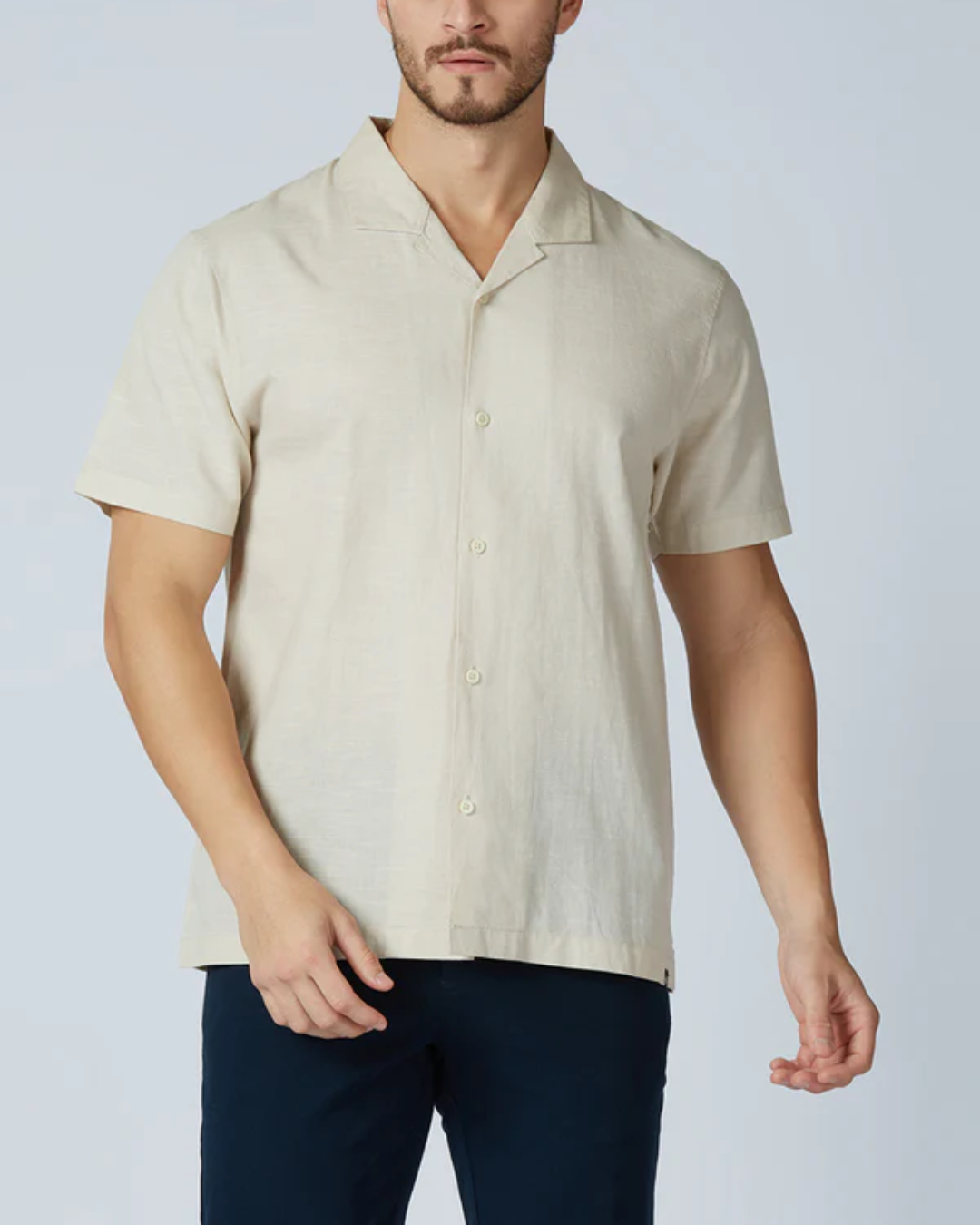 Camisa de manga corta para hombre