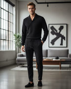 Conjunto de Dos Piezas con Cuello Polo para Hombre