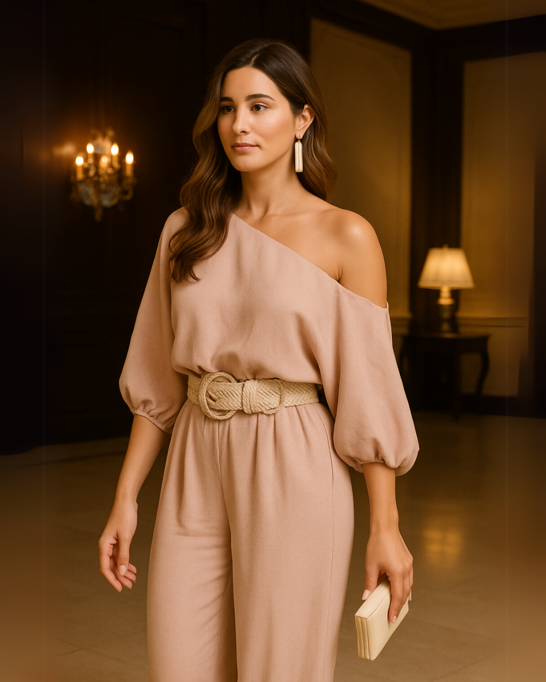 Braga Elegante con Cinturón  Estilo que Define tu Silueta