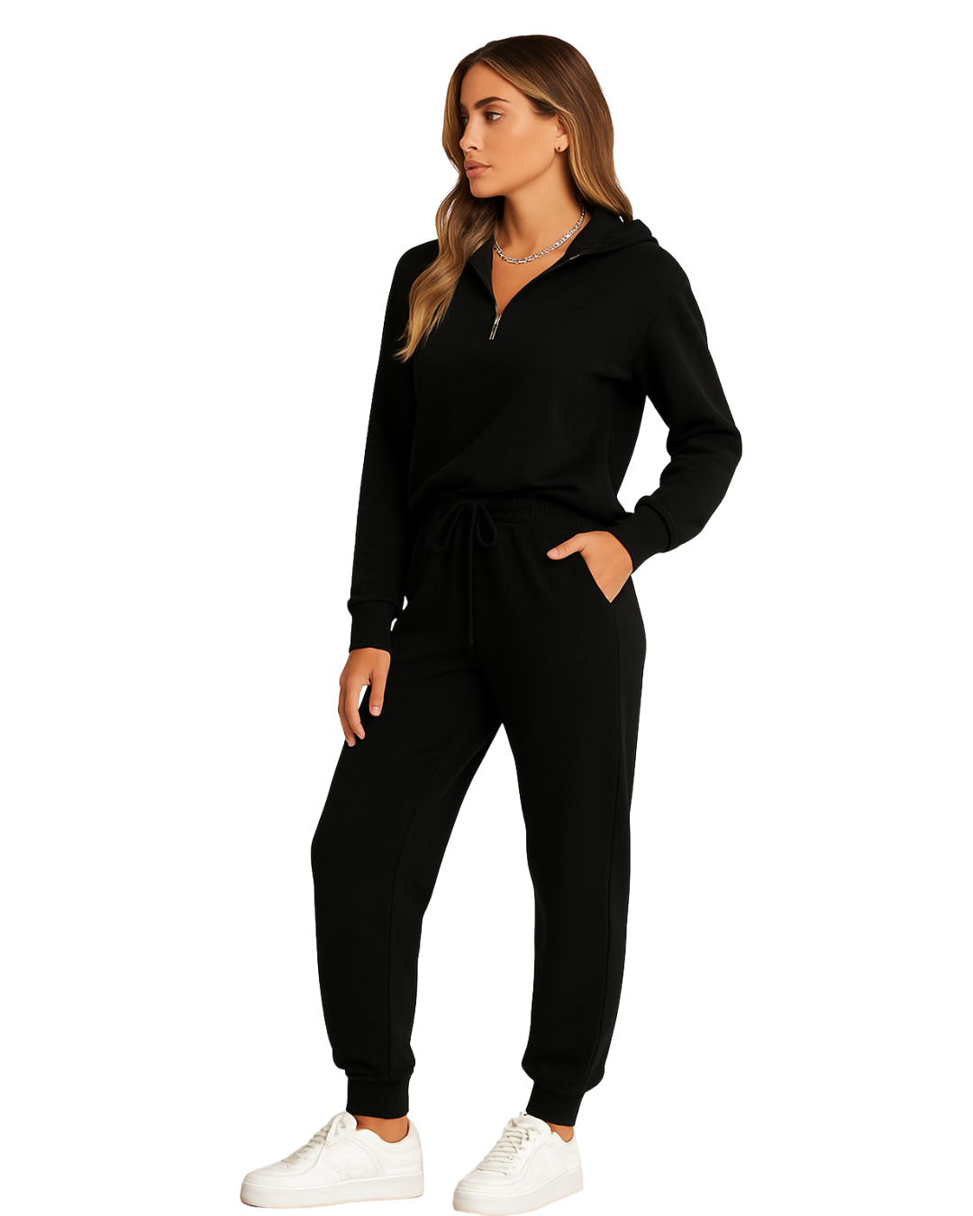 Conjunto de Chándal con Estilo Contemporáneo para Mujer