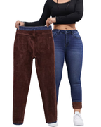 Pantalones térmicos con bolsillos para mujer®