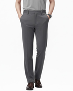 Pantalones de Traje Elásticos de Elegancia que Refresca Para Hombre