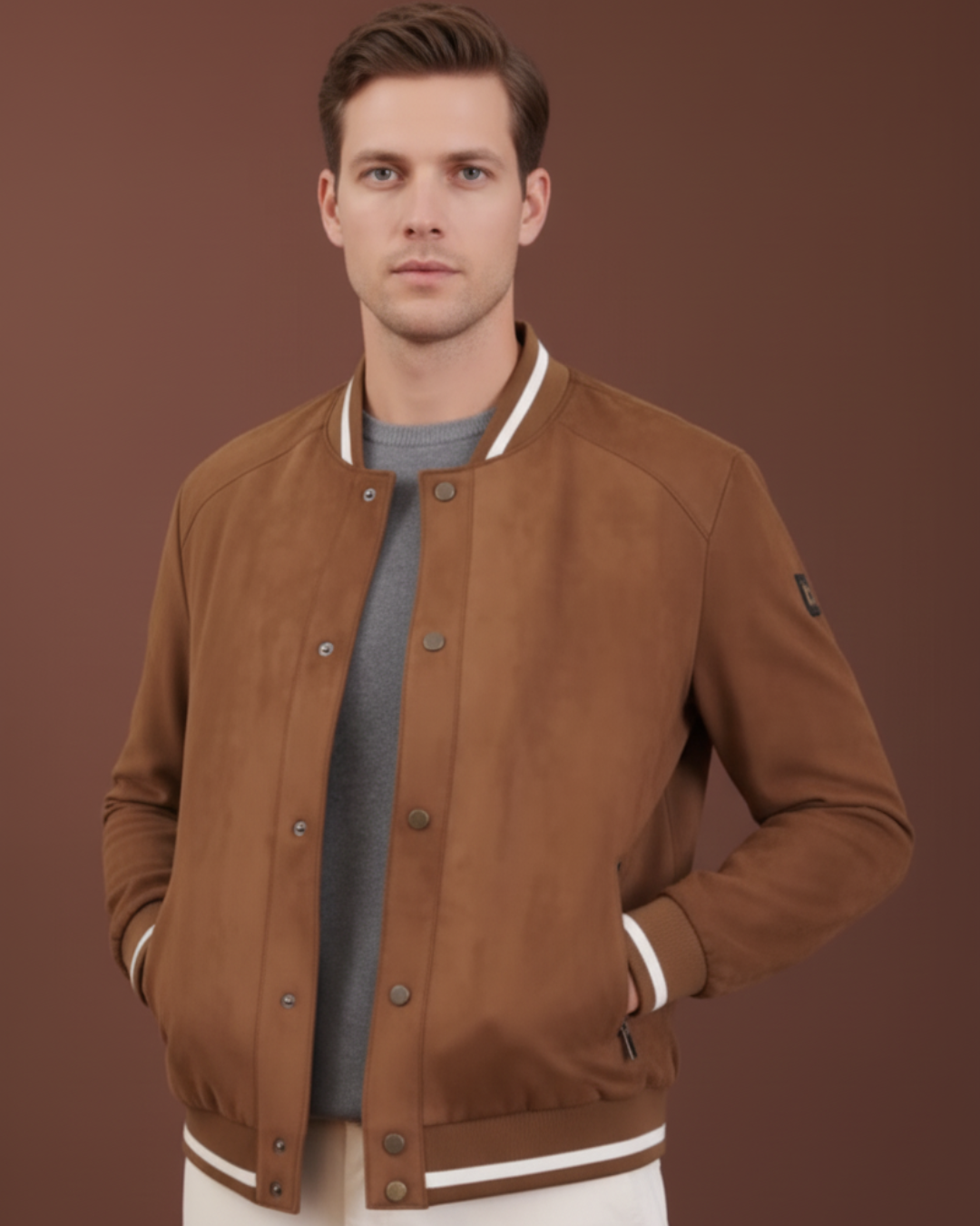 Chaqueta con estilo bomber para Hombre
