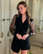 Mono Elegante con Escote Pronunciado para Mujer®