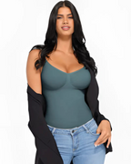 Camiseta sin mangas moldeadora con soporte para busto (OFERTA 2X1)