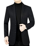 Chaqueta casual de corte ajustado para hombre