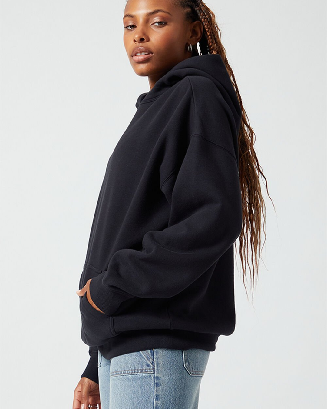 Sudadera con Capucha y Bolsillo Delantero para Mujer®