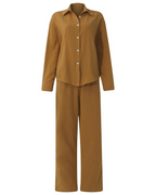 Conjunto de camisa de dos piezas y manga larga®