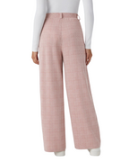 Pantalones casuales de cintura alta con bolsillos laterales para mujer®