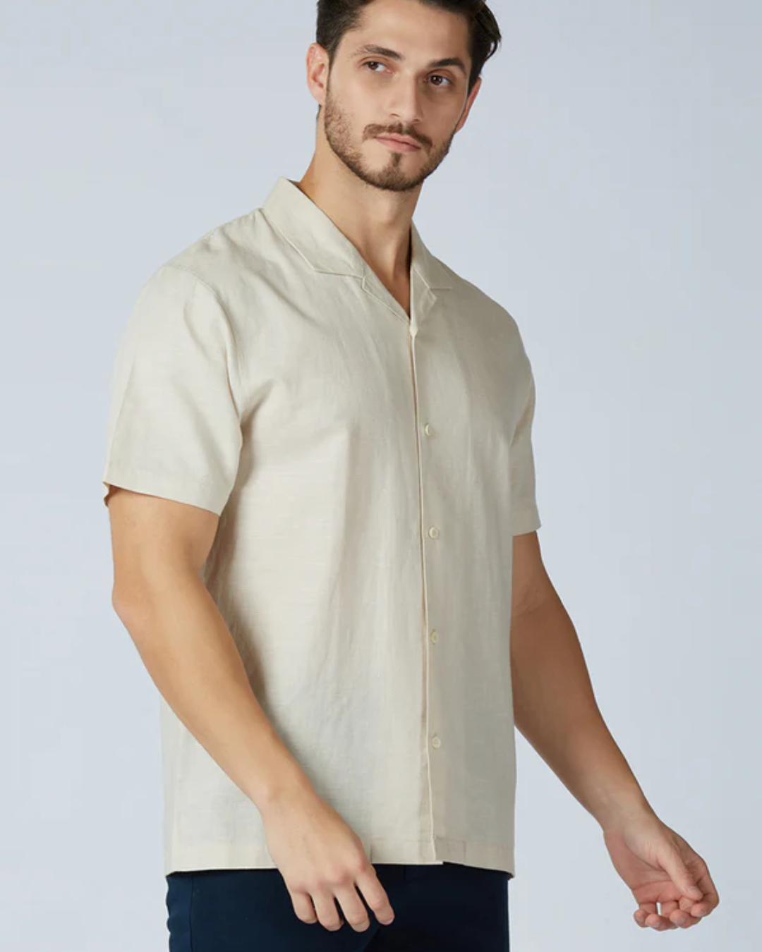 Camisa de manga corta para hombre