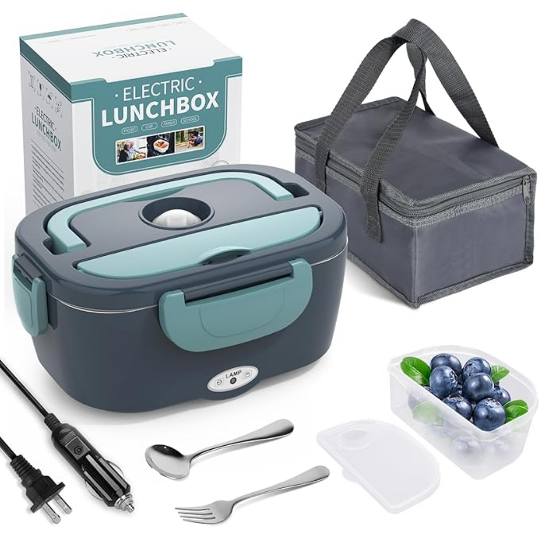 Lonchera Eléctrica Portátil Calienta tu Comida en Cualquier Lugar