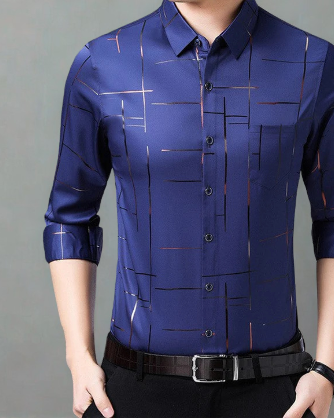 Camisa Transpirable de Manga Larga para Hombre