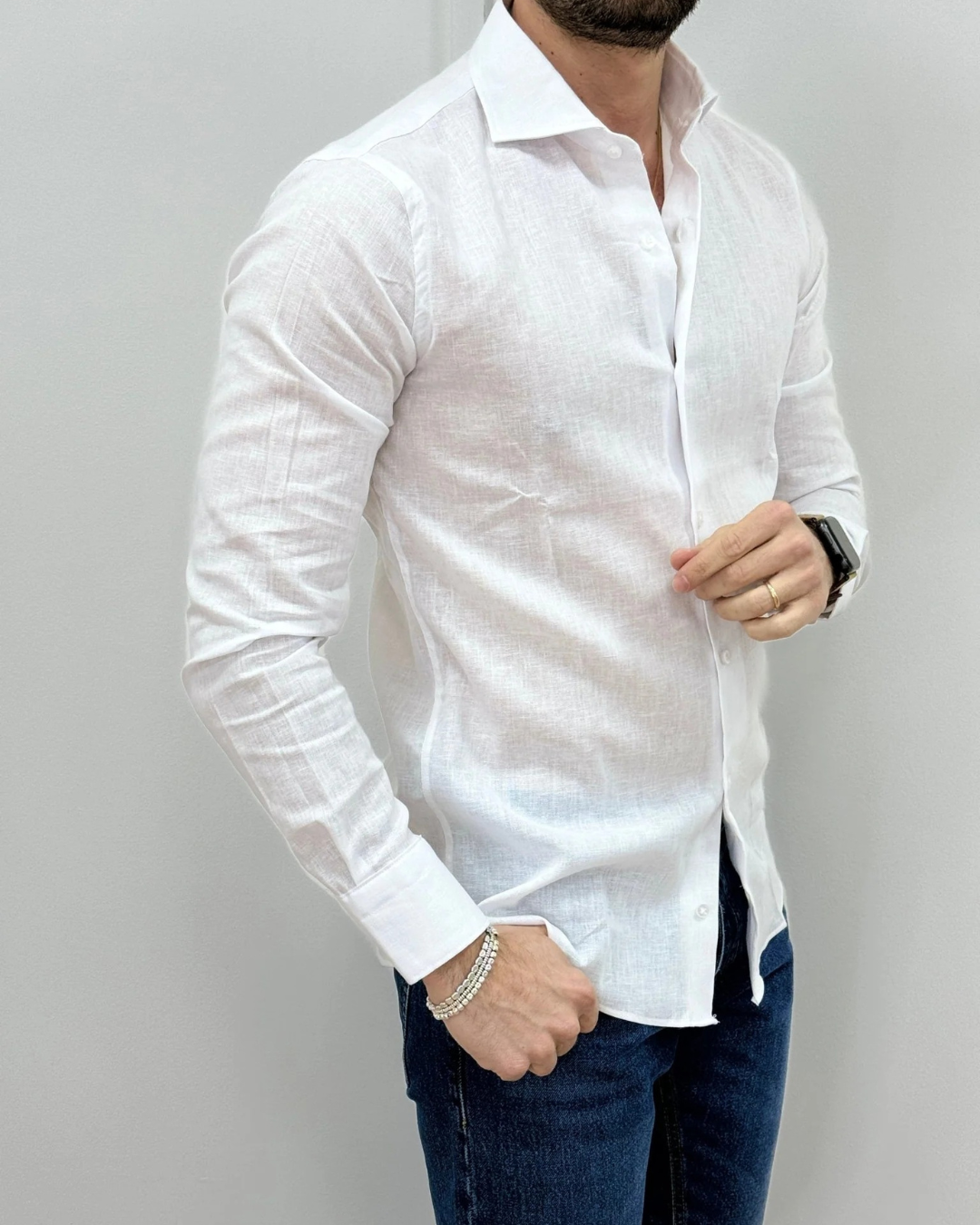 Camisa de Lino para Hombre®