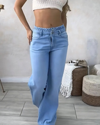 Pantalón Vaquero Holgado para Mujer
