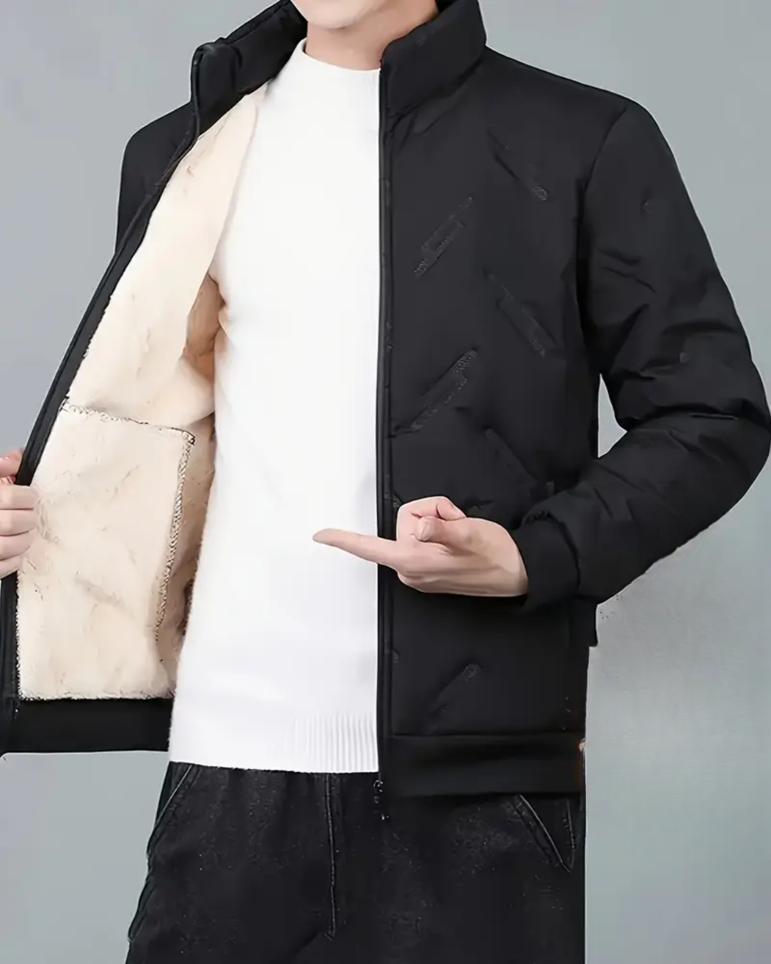 Conjunto Casual de 2 Piezas con Forro Polar Unisex