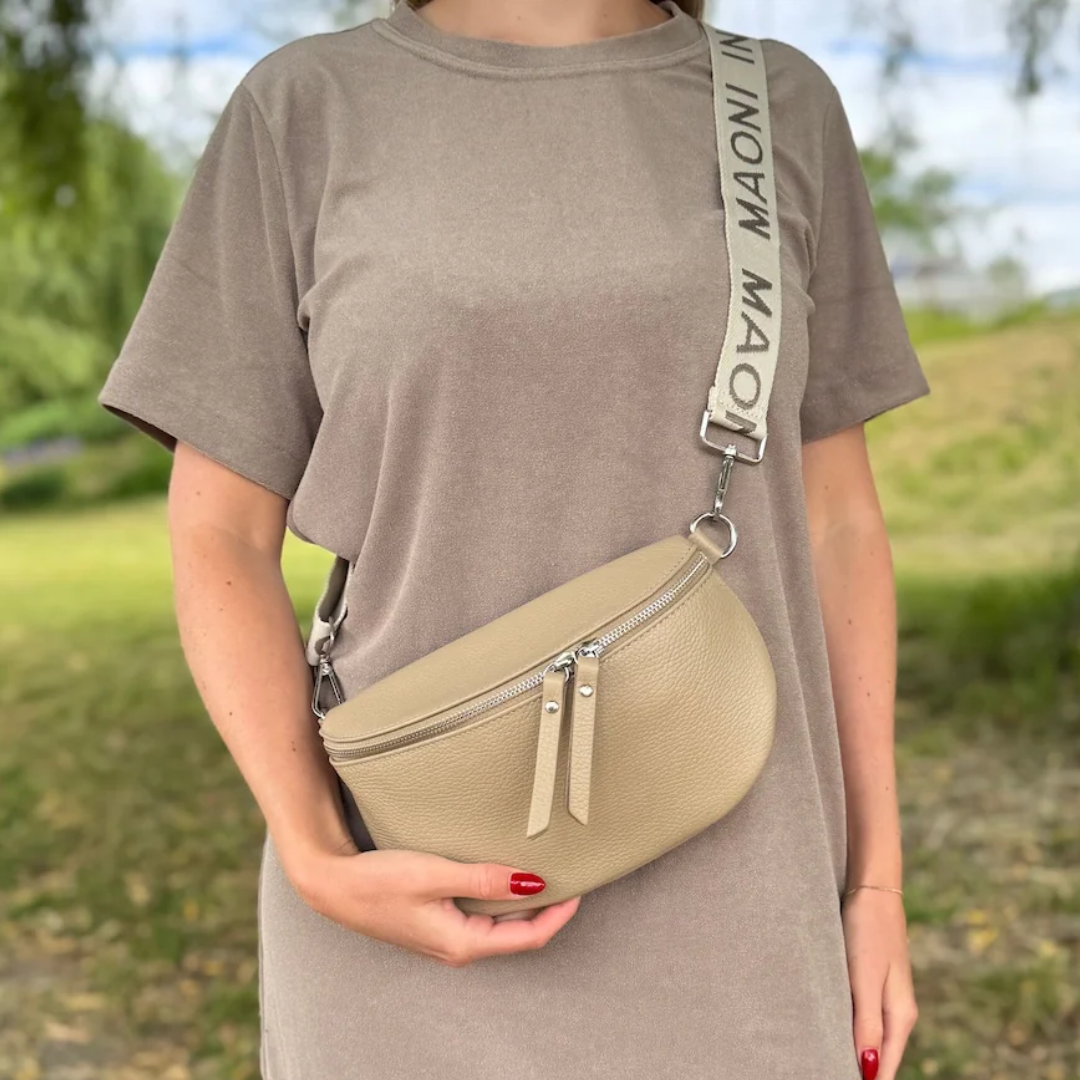 Riñonera Elegante en Cuero para Mujer