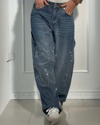 Pantalones Harem con Pedrería para mujer