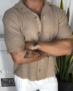 Camisa de manga corta para hombre