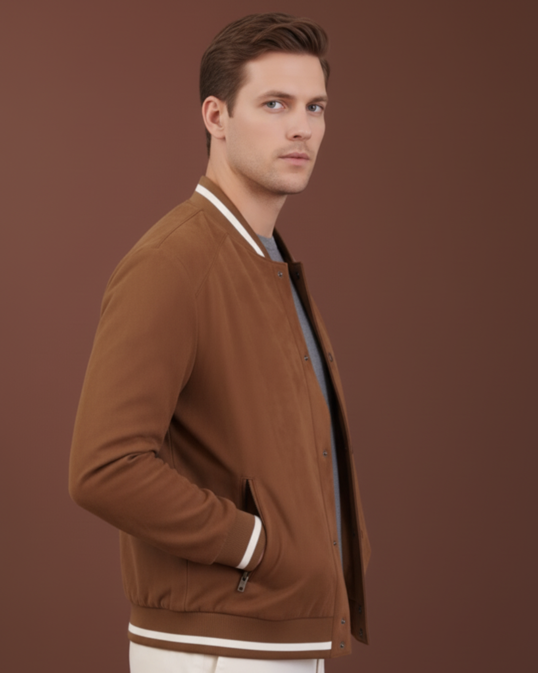 Chaqueta con estilo bomber para Hombre