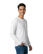 Polo de Manga Larga de Corte Ajustado para Hombre