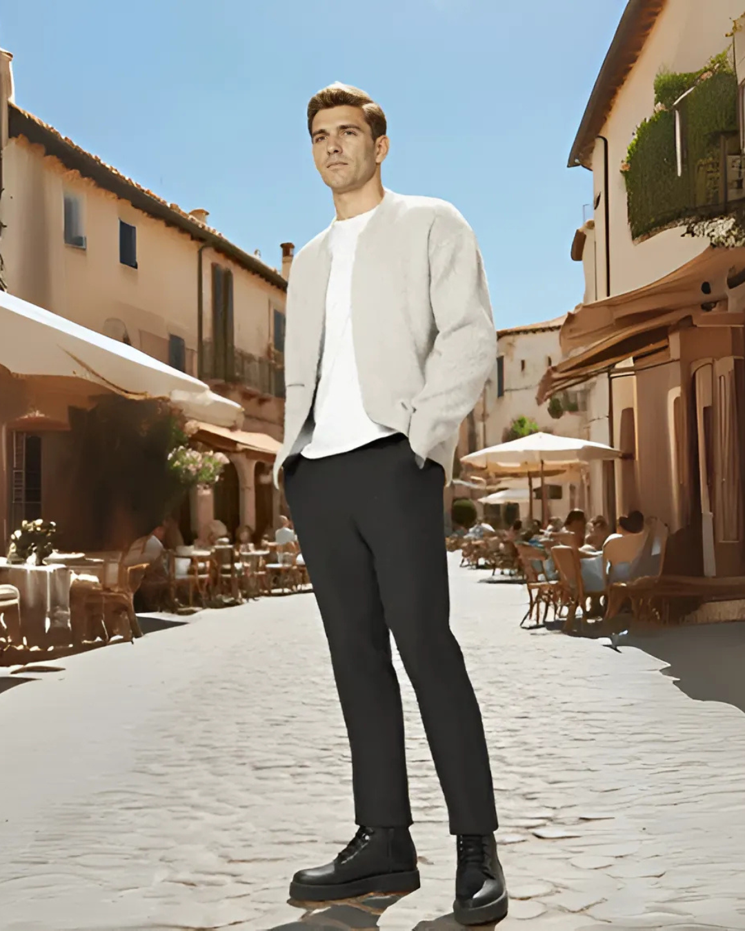 Pantalón Formal Elástico para Hombre