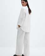 Conjunto Casual de Lino para Mujer Frescura y Estilo en Dos Piezas