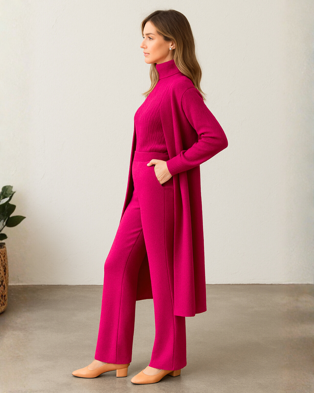 Elegante conjunto de tres piezas Versatilidad con estilo para mujer®