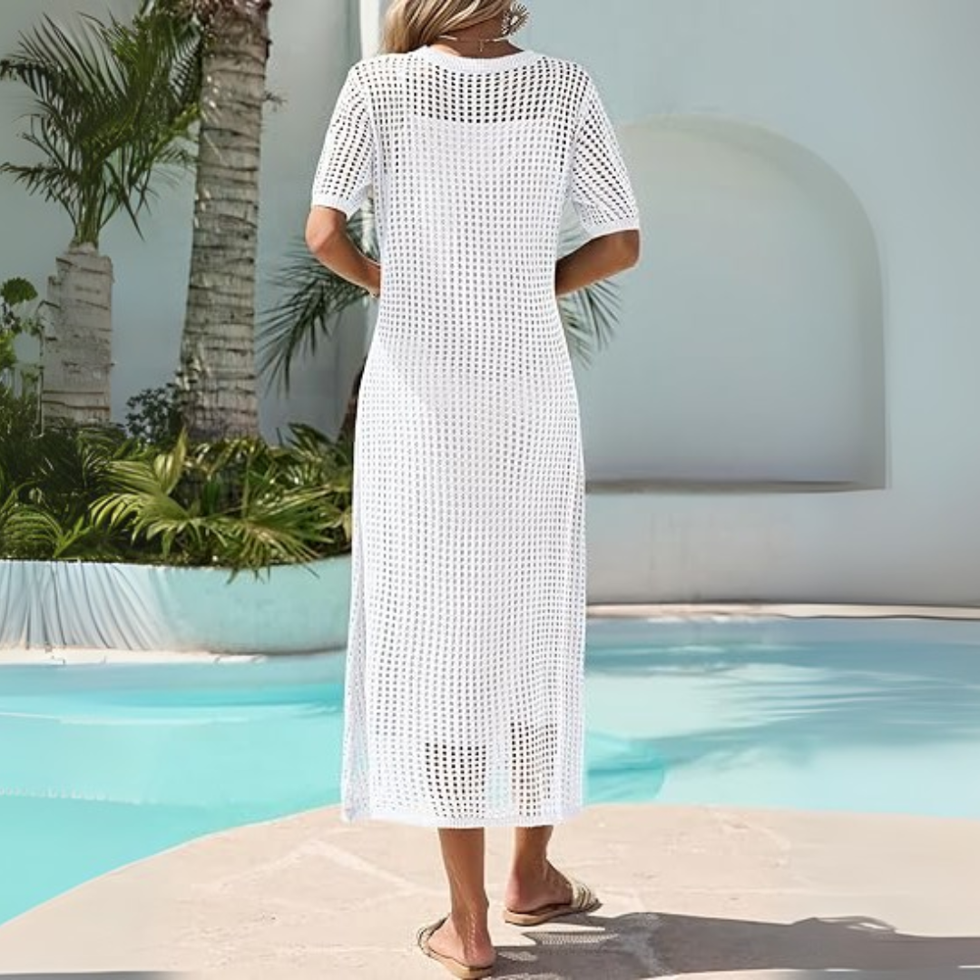 Vestido de Dos Piezas con Mangas