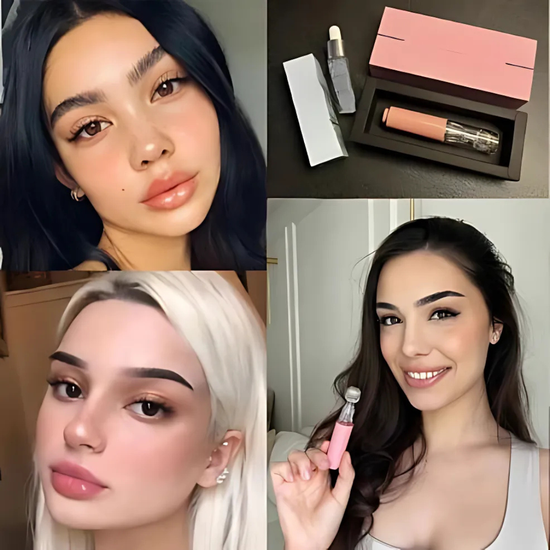 Kit para Labios más Voluminosos y Ultra Hidratados con Acabado Natural (OFERTA 2X1)