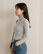 Jersey de Invierno de Punto Grueso con Forro Polar para mujer