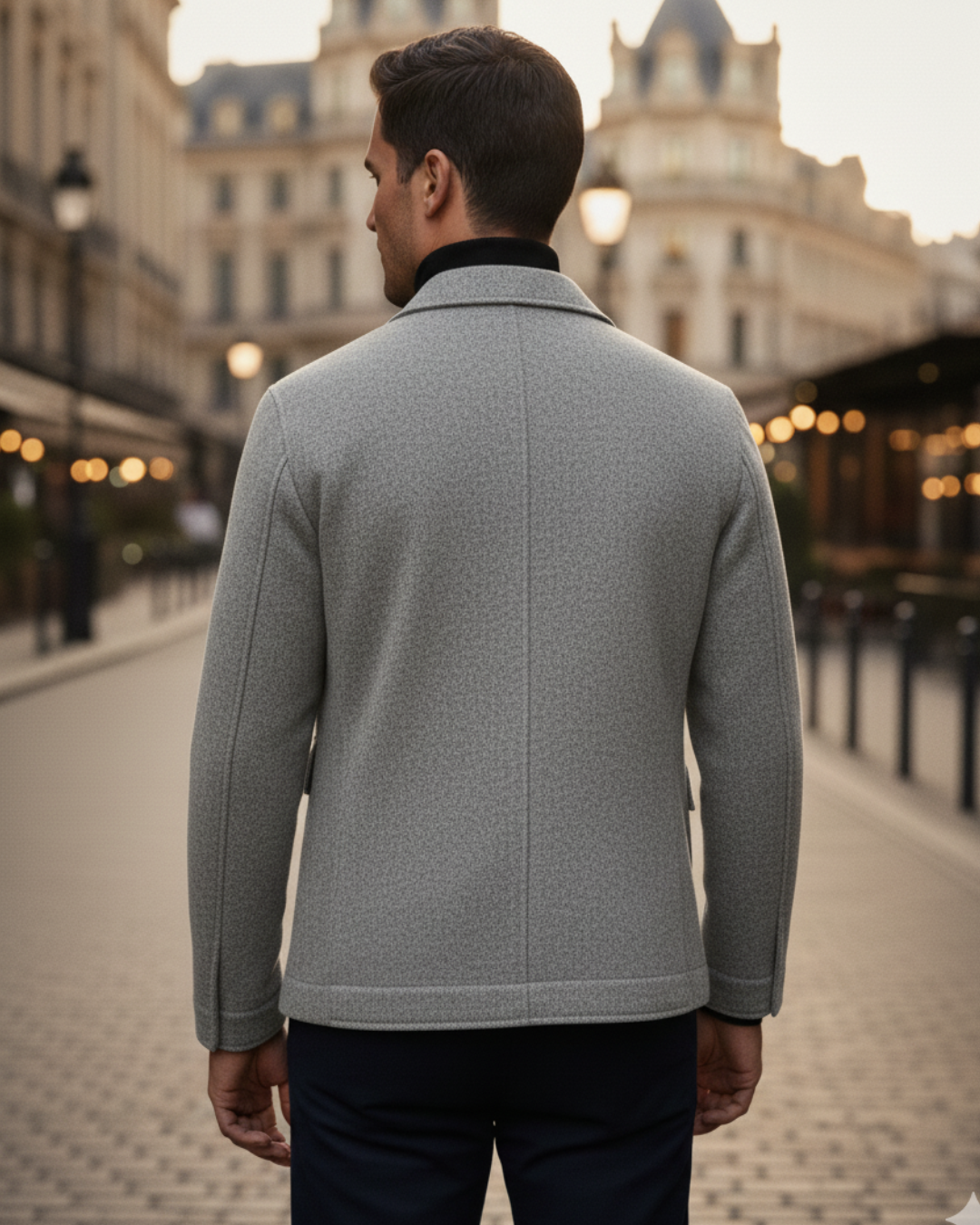 Abrigo de Estilo Urbano Clásico